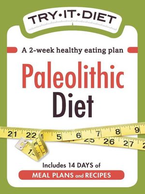 cover image of Try-It Diet: Paleolithic Diet